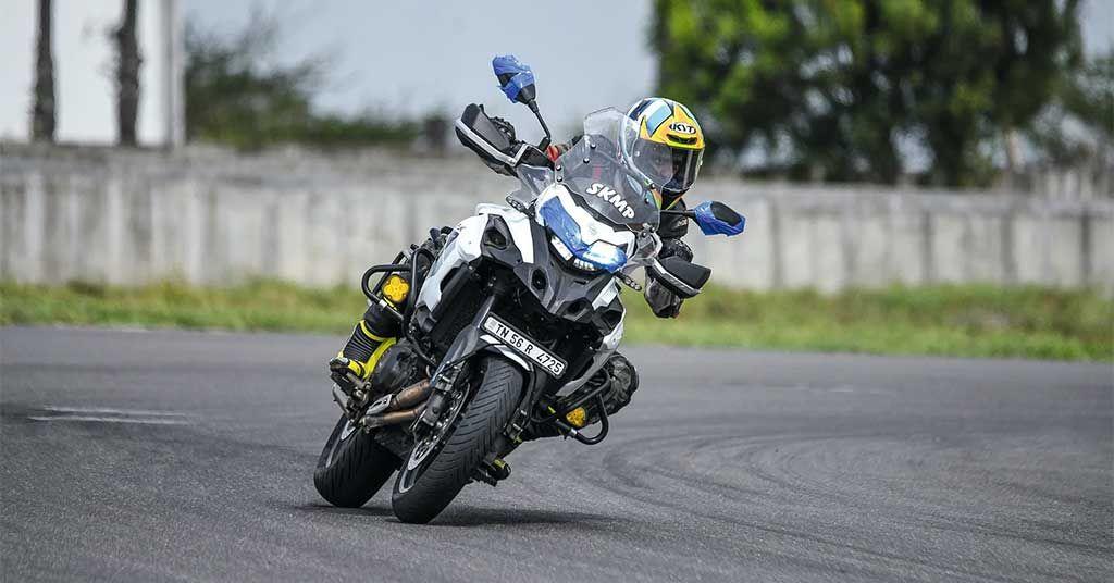 TVS Eurogrip RoadHound tyre track test review